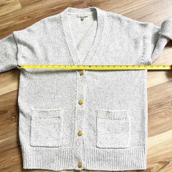 J Crew Sequin V-neck cardigan sweater Size Small - Picture 13 of 15